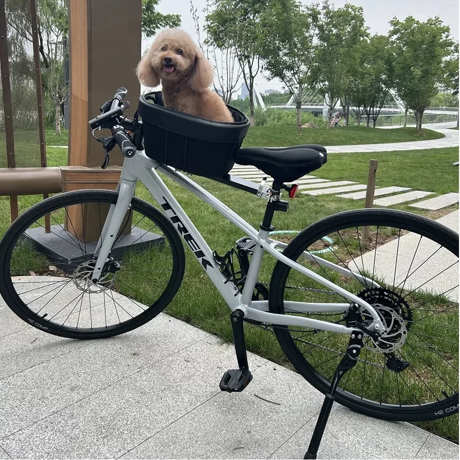 Mountain Biking Fanny Pack - Cesta para bicicleta para mascotas, bicicleta