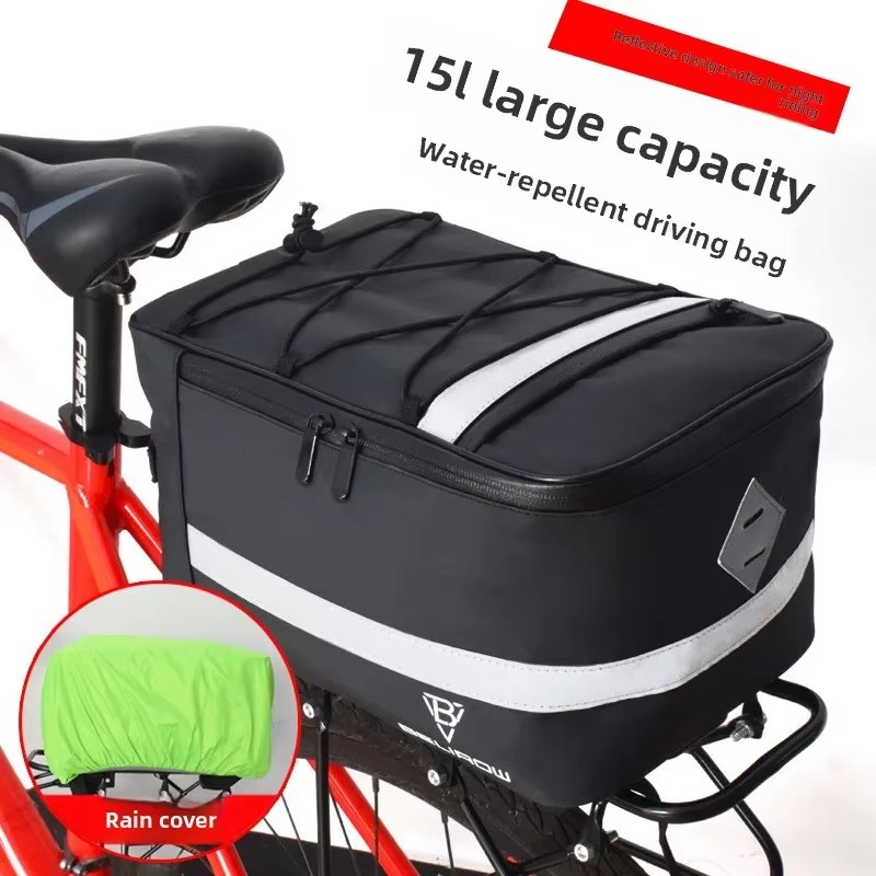 Mountain Biking Fanny Pack - Bolsa trasera de bicicleta de 8L/15L,