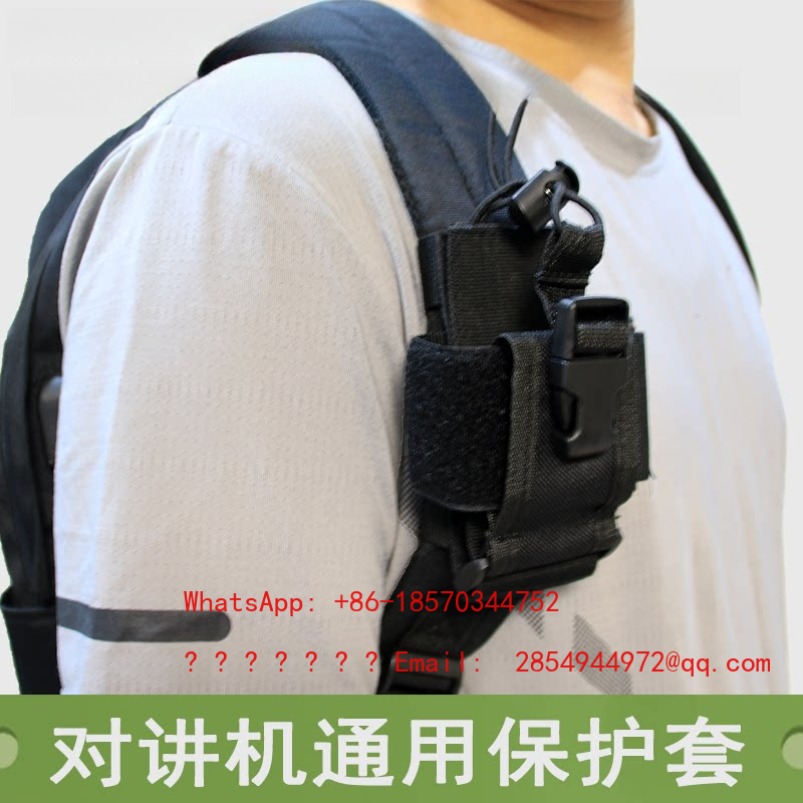 Mountain Biking Fanny Pack - Funda Protectora Especial para Walkie-Talkie, Bolsa