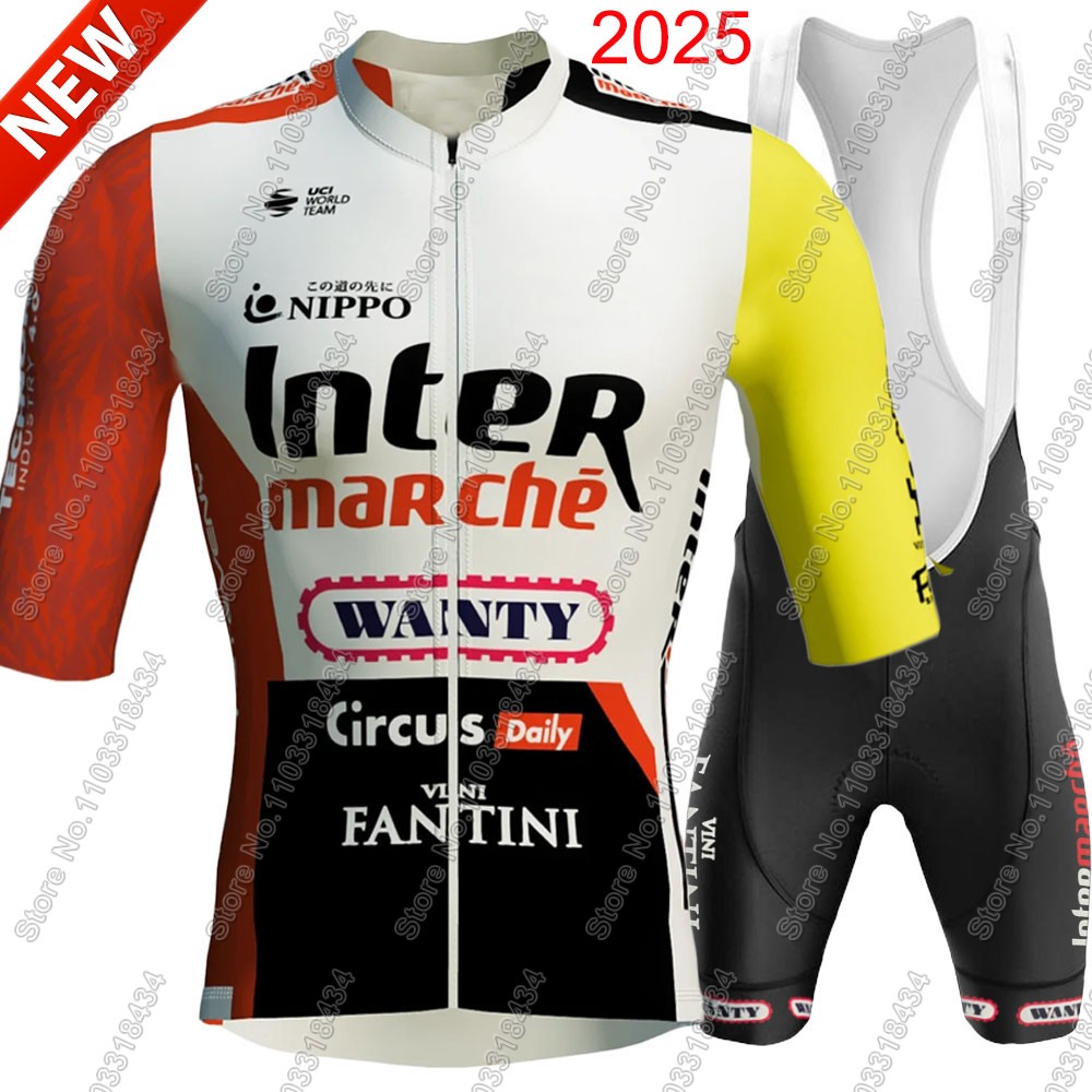 Mountain Biking Trousers - Wanty ciclismo Jersey 2025 conjunto verano