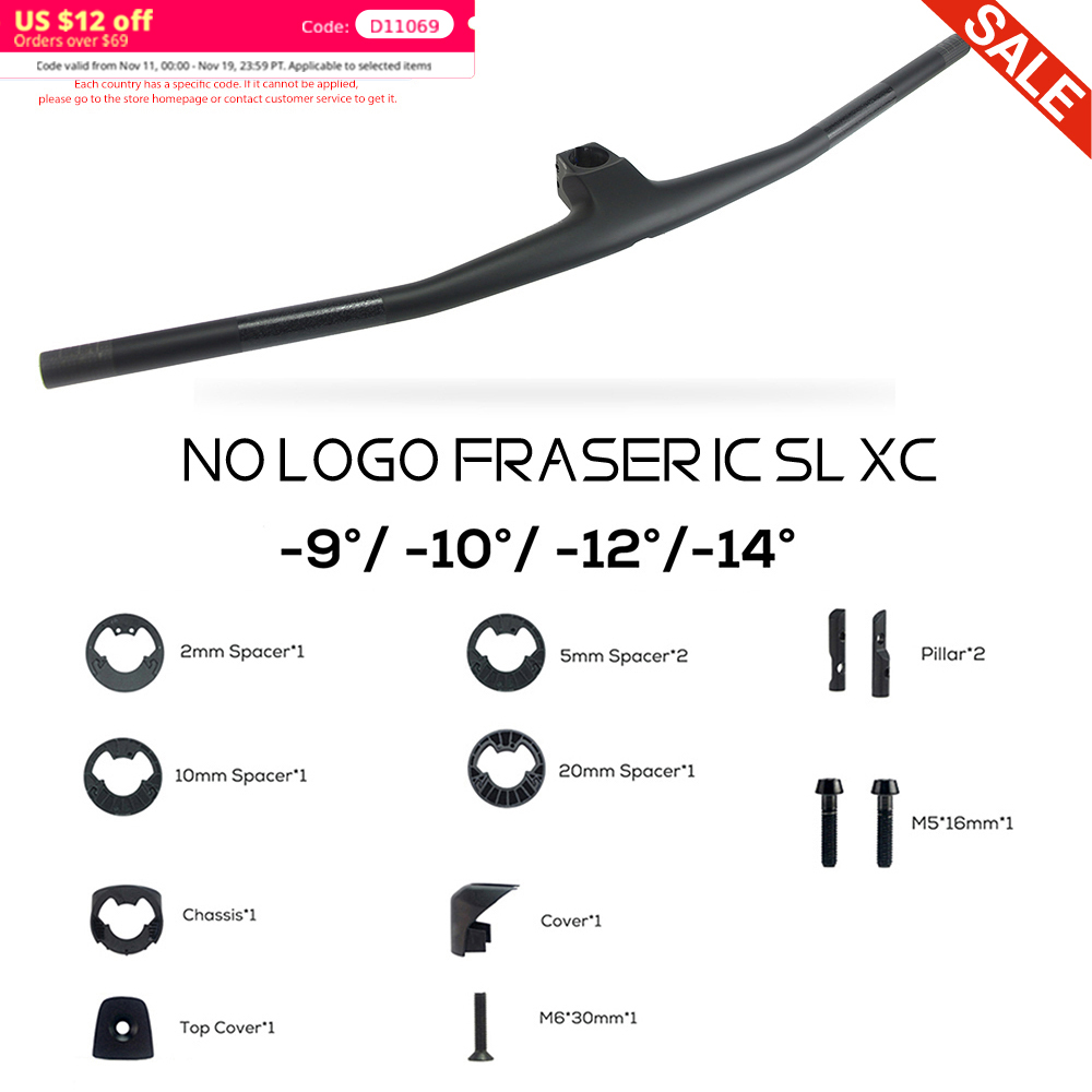 Mountain Biking Logo - Manillar FRASER IC SL XC sin