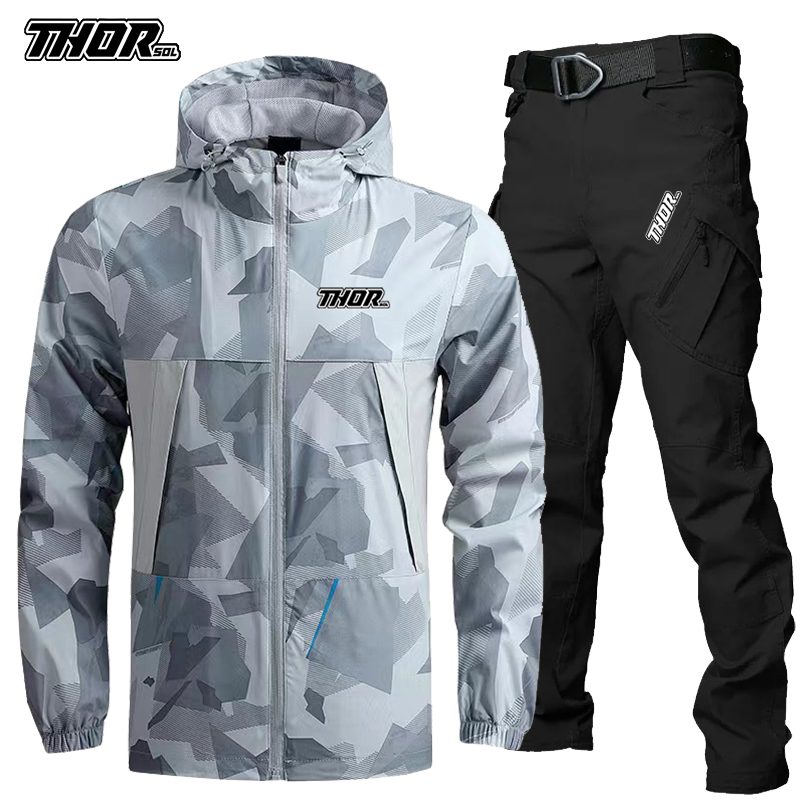 THORSOL-Conjunto De Jersey De  - Mountain Biking Trousers reseña y precio