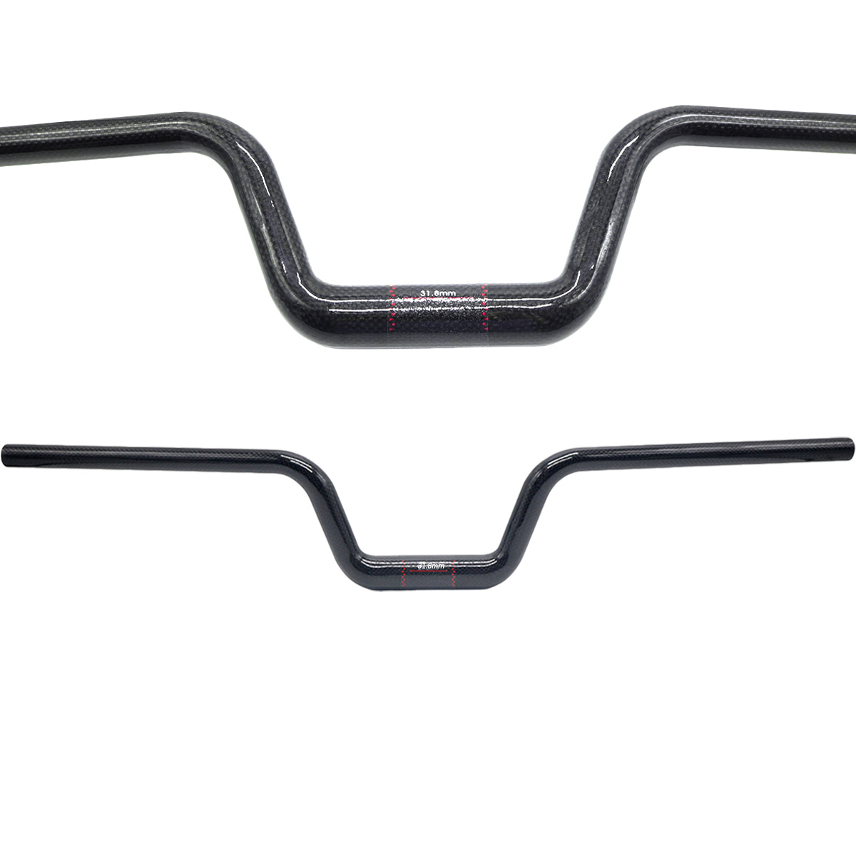 Manillar en forma de U para bi - Mountain Biking Logo reseña y precio