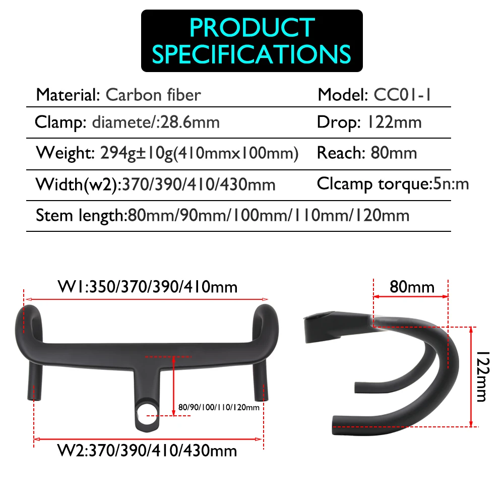 Manillar Integrado para Bicicl - Mountain Biking Logo reseña y precio
