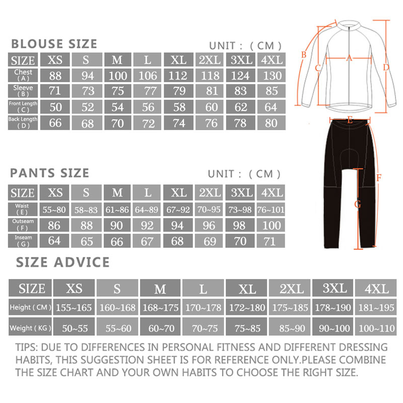 Conjunto de Jersey de Ciclismo - Mountain Biking Trousers reseña y precio